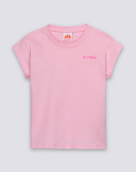 T-SHIRT BAMBINA CON LOGO DEGRADÉ