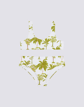 MINI SPORTY BIKINI STAMPA BOTANIC