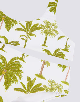 MINI SPORTY BIKINI STAMPA BOTANIC