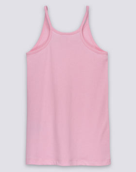 ROBE SANS MANCHES POUR FILLE AVEC LOGO
