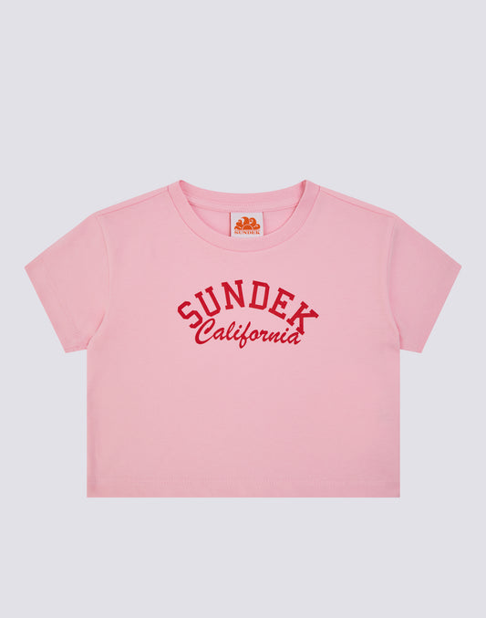 CAMISETA CORTA MINI DE ESTILO VINTAGE