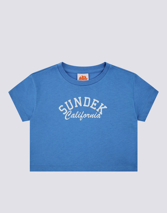 CAMISETA CORTA MINI DE ESTILO VINTAGE