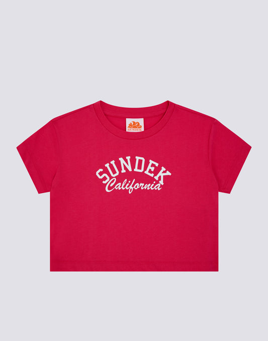 VINTAGE-STYLE CROPPED MINI T-SHIRT