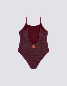GIRL'S ONE-PIECE SWIMSUIT IN LUREX