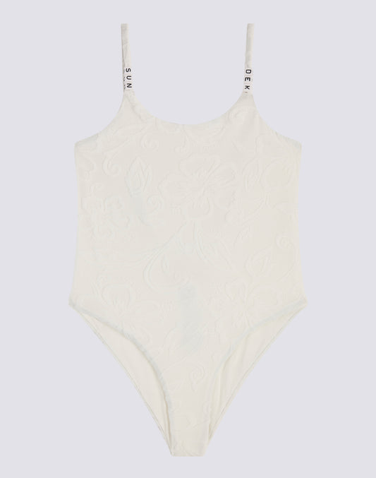 TERRY ONE-PIECE SWIMSUIT