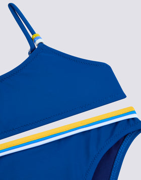 GIRLS' BIKINI WITH ADJUSTABLE TOP AND FIXED BOTTOMS