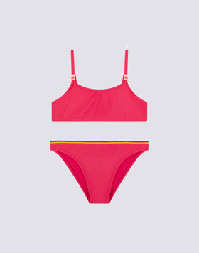TOP DE BIKINI AJUSTABLE Y BRAGUITA FIJA