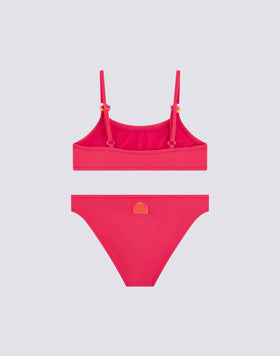 TOP DE BIKINI AJUSTABLE Y BRAGUITA FIJA