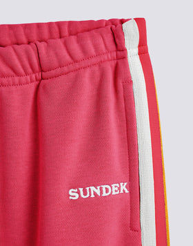 TRACKSUIT TROUSERS WITH RAINBOW DETAIL