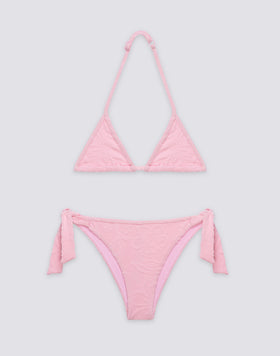MINI BIKINI IN SPUGNA JACQUARD CON MOTIVO SK23