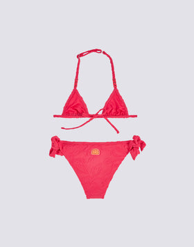 MINI BIKINI DE ESPUMA JACQUARD CON MOTIVO SK23
