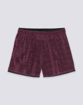 SHORTS DE MARCHE ÉLASTIQUES POUR FILLE EN LUREX