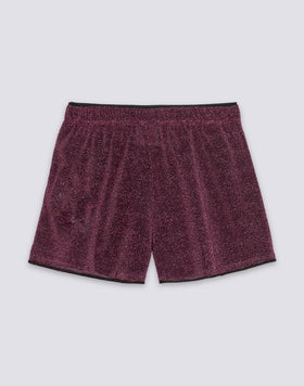 SHORTS DE MARCHE ÉLASTIQUES POUR FILLE EN LUREX