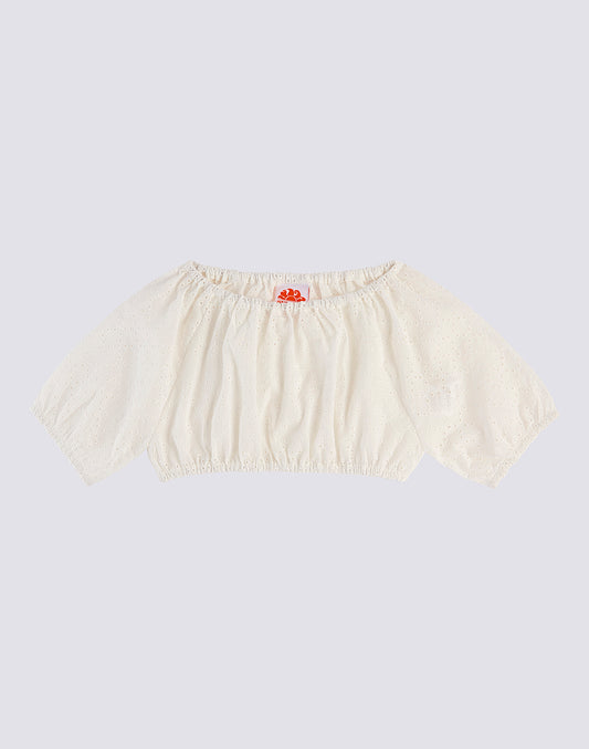 SANGALLO CROP BLOUSE
