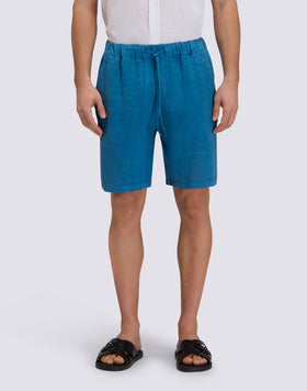 SHORT DE MARCHE EN LIN POUR HOMME