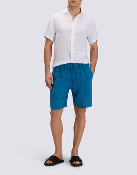 SHORT DE MARCHE EN LIN POUR HOMME