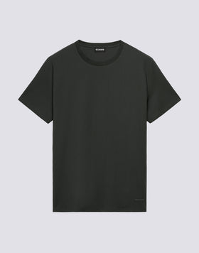T-SHIRT POUR HOMME À COL ROND EN JERSEY TECHNIQUE