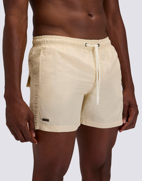 COSTUME DA BAGNO UOMO CORTO VITA ELASTICATA GOLDENWAVE IN LINO RICICLATO