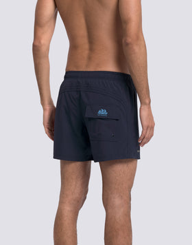 COSTUME DA BAGNO UOMO CORTO VITA ELASTICATA GOLDENWAVE TINTA UNITA 4WAY STRETCH