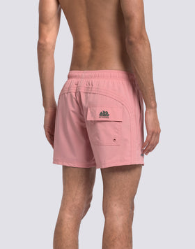 COSTUME DA BAGNO UOMO CORTO VITA ELASTICATA GOLDENWAVE TINTA UNITA 4WAY STRETCH