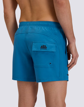 COSTUME DA BAGNO UOMO CORTO VITA ELASTICATA GOLDENWAVE TINTA UNITA 4WAY STRETCH