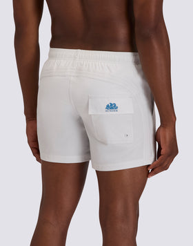 COSTUME DA BAGNO UOMO CORTO VITA ELASTICATA GOLDENWAVE TINTA UNITA 4WAY STRETCH