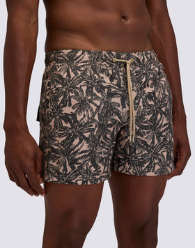 COSTUME DA BAGNO UOMO CORTO GOLDENWAVE STAMPA CAMO PALM
