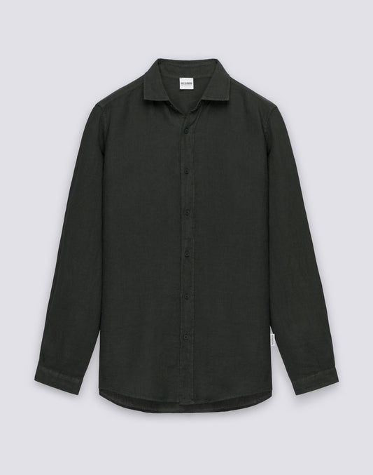 CAMICIA DA UOMO IN LINO TINTO CAPO