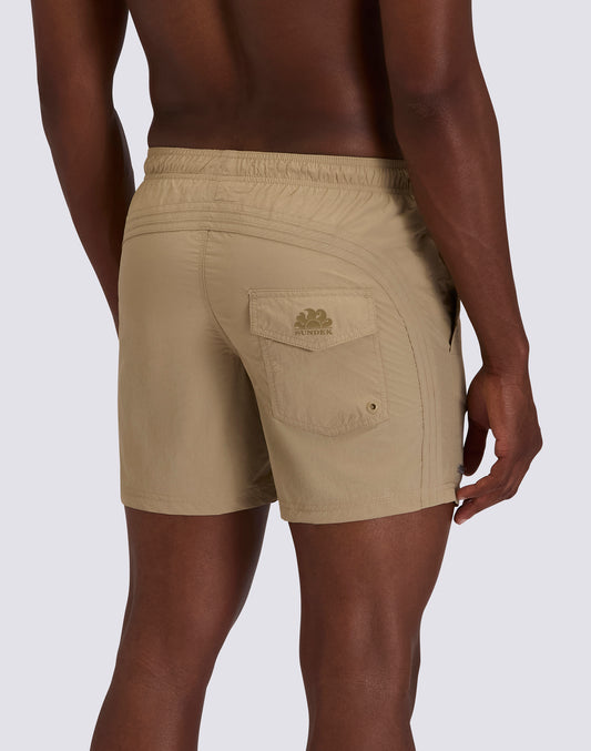 BAÑADOR CORTO CON CINTURA ELÁSTICA GOLDENWAVE TINTA UNITANYLON TASLAN COTTON TOUCH