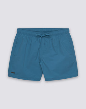 COSTUME DA BAGNO UOMO CORTO VITA ELASTICATA GOLDENWAVE TINTA UNITA NYLON TASLAN COTTON TOUCH