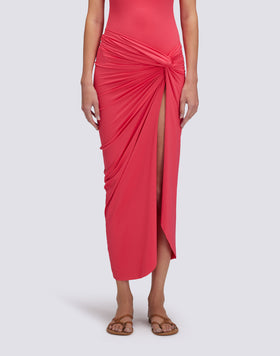 LONG SARONG CROSSED IN FRONT