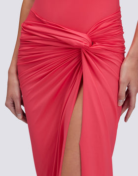 LONG SARONG CROSSED IN FRONT