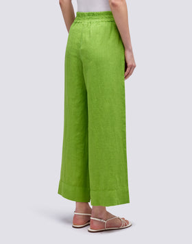 PANTALON LONG EN LIN