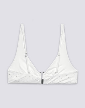 HAUT DE MAILLOT DE BAIN BRALETTE AVEC STRASS