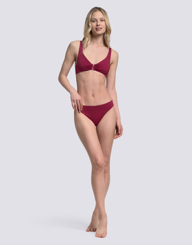 HAUT DE MAILLOT DE BAIN BRALETTE AVEC STRASS