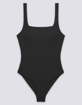 CHINE - MAILLOT DE BAIN ENTIER POUR FEMME AVEC ENCOLURE CARRÉE ET DÉCOLLETÉ PROFOND DANS LE DOS