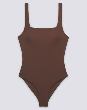 CHINE - MAILLOT DE BAIN ENTIER POUR FEMME AVEC ENCOLURE CARRÉE ET DÉCOLLETÉ PROFOND DANS LE DOS