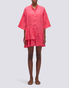 LINEN DRESS