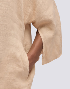 ABITO CORTO IN LINO