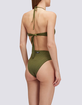 NAN - BANDEAU TOP WITH RHINESTONES