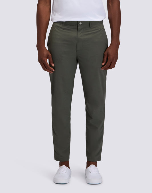 PANTALÓN SEMIELÁSTICO DE TEJIDO DE SECADO RÁPIDO