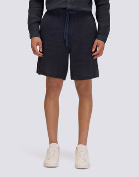 SHORT DE MARCHE EN LIN