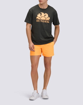 T-SHIRT UOMO A GIROCOLLO CON STAMPA LOGO