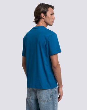 T-SHIRT À COL ROND AVEC IMPRIMÉ LOGO