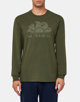 T-SHIRT À MANCHES LONGUES AVEC LOGO