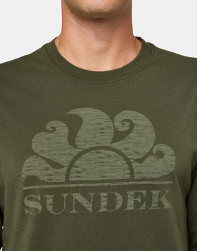 T-SHIRT À MANCHES LONGUES AVEC LOGO