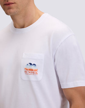 CAMISETA NEW HERBERT DE CUELLO REDONDO CON LOGOTIPO MAXI