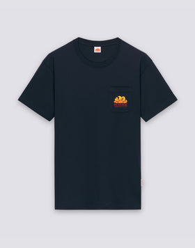 NEW HERBERT CREW NECK T-SHIRT WITH  MAXI-LOGO