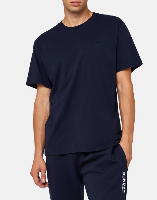 BROCK-T-SHIRT IN COTONE