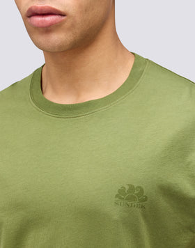 T-SHIRT GIROCOLLO CON LOGO